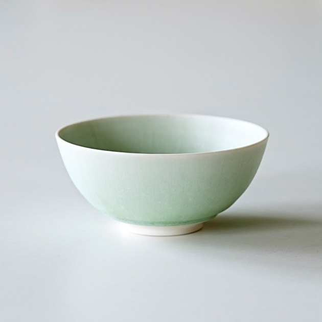 永草陽平　煌彩磁ミニボウル（ミントグリーン）