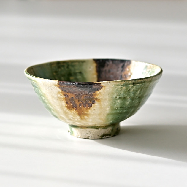 吉田学　三彩飯碗