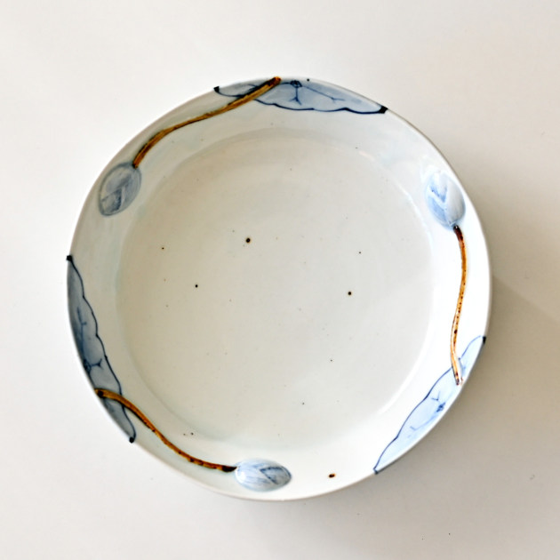 山口利枝　蓮文皿