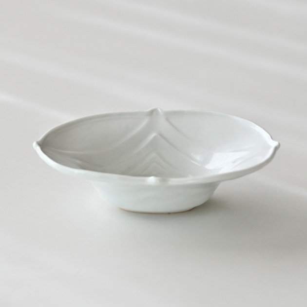 豊増一雄　七宝楕円皿