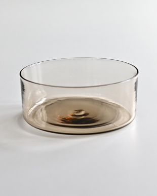 永木卓　菓子鉢 S（アンバー）