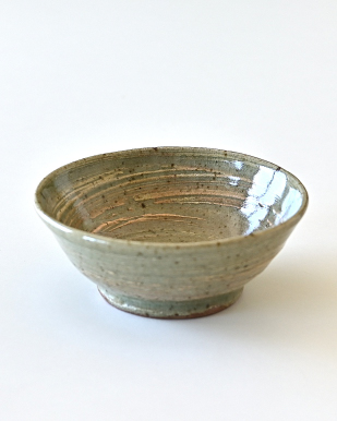 志村睦彦　刷毛目菊文鉢