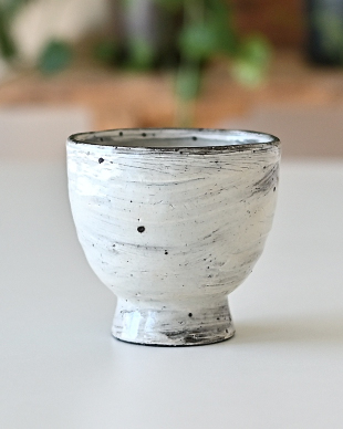 増田勉　刷毛目呉器形湯呑み（大）