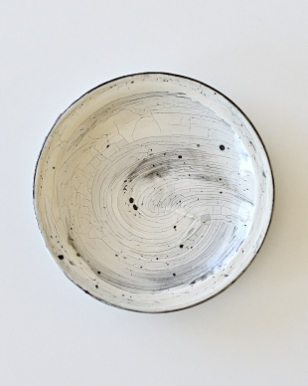 増田勉　刷毛目皿