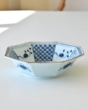 宮岡麻衣子　鳥文八角鉢