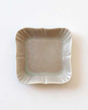 杉原万理江　シカク豆皿（サンド）