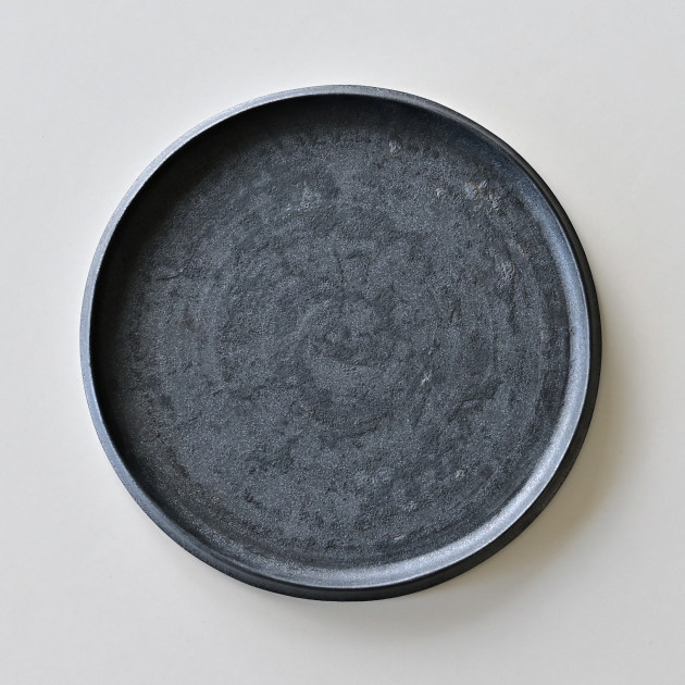 阿部春弥・みか　鉄彩プレート（L)