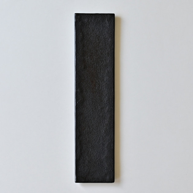 樋上純　漆皮細皿（黒）