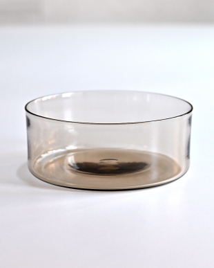 永木卓　菓子鉢 M（アンバー）