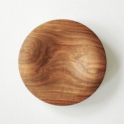 神野達也　くぼみ深皿（桜・オイル）