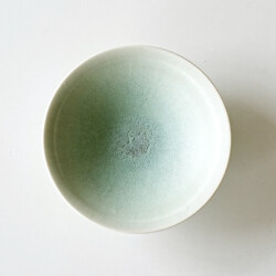 永草陽平　煌彩磁小鉢（ミントグリーン）
