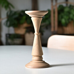 神野達也　燭台M（ウォルナット無塗装）