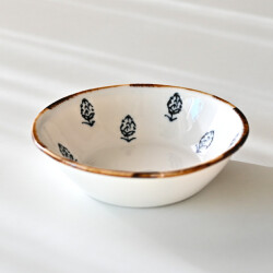 田屋道子　リムボウル（アーティチョーク・小）