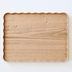 加藤良行 波長角盆（大・クリ）