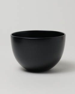 小林慎二　まゆ椀（黒）