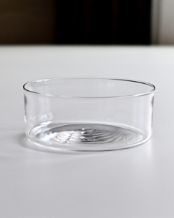 永木卓　菓子鉢 M（クリア）