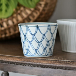 大江憲一　染付そば猪口