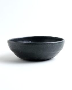 吉田学　漆黒5寸鉢