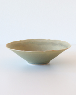 杉原万理江　稜花鉢（C・セージ）