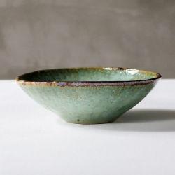 大沼道行　ターコイズ丸鉢（M）