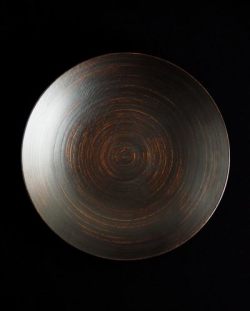 蝶野秀紀　欅カレー皿