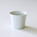 阿南維也　白磁蕎麦猪口