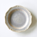 永草陽平　煌彩皿（氷青色）