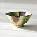 吉田学　三彩飯碗