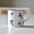 ヨシノヒトシ　青彩コーヒーカップ（B）