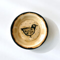田屋道子　豆皿（鳥）