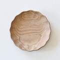 加藤良行　波丸皿（6寸・クリ）B