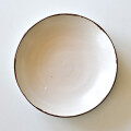 土井康治朗　白雲深皿