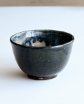 松村英治　小どんぶり（青流し）