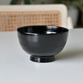 石川漆宝堂　みずめ桜椀（黒）
