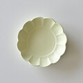 阿部春弥・みか　レモン輪花小皿