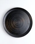 蝶野秀紀　栃カンナ目盆（φ10・黒）