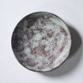 岡崎慧佑　小皿135（茶緑・茶灰）