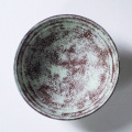 岡崎慧佑　鉢160（茶緑・茶灰）