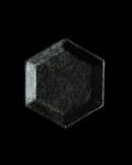 蝶野秀紀　和紙貼六角豆皿S（黒）
