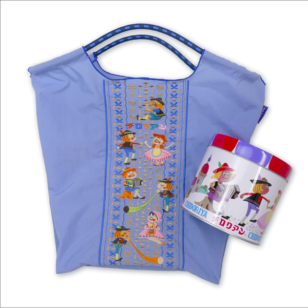 【限定販売】ボールアンドチェーン コラボバッグチロリアンテープ柄 ピンク/千鳥屋 限定販売】ボールアンドチェーン コラボバッグチロリアンテープ