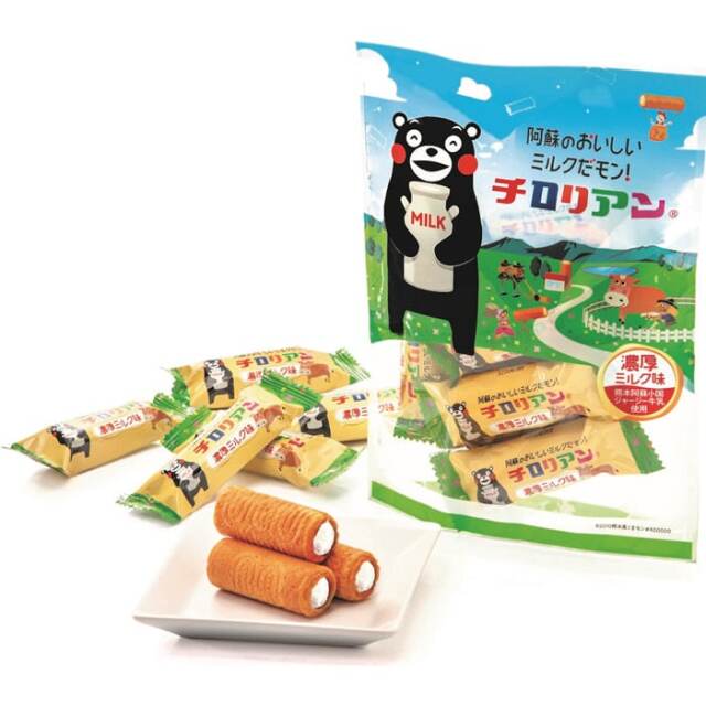 チロリアン 濃厚ミルク味 くまモンパッケージ