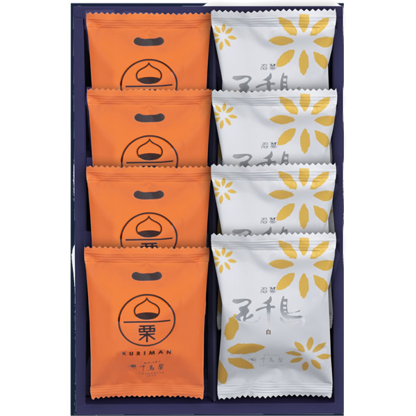 花千鳥・栗万詰合せ8個入