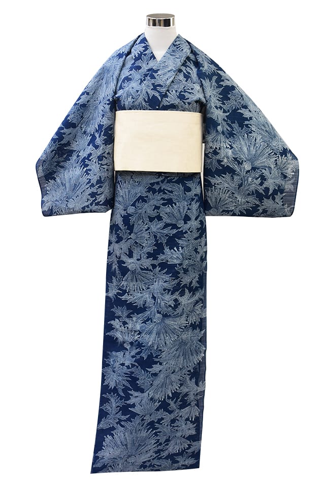 絽小紋中