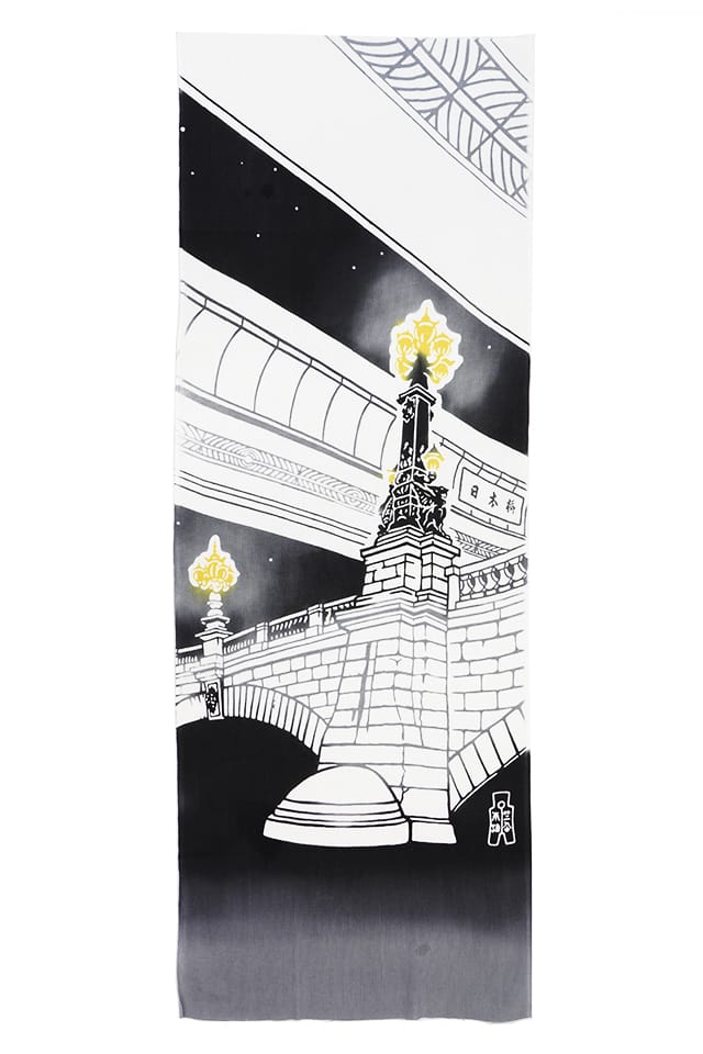 【お手ぬぐい】 今　日本橋