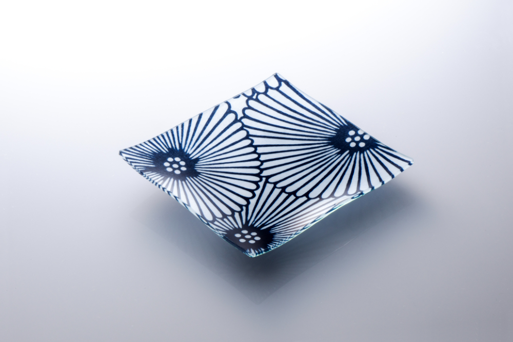 『竺仙の器　漣15』万寿菊 白