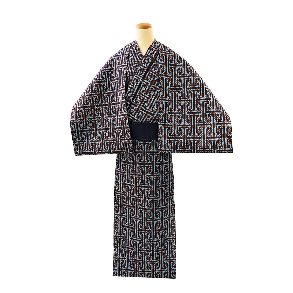 『細川クレヤーキング』コーマ地 重ね格子