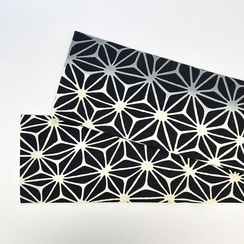 繋ぎ模様半幅帯