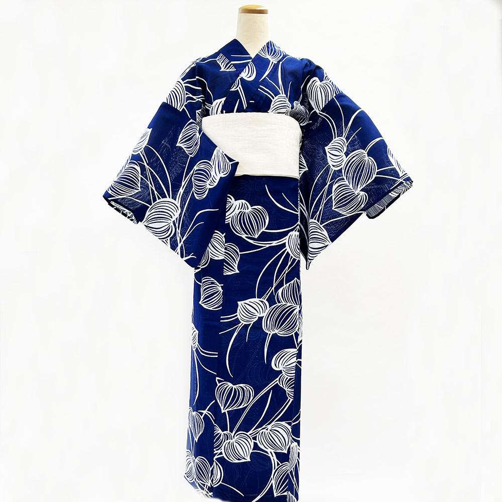 『アウトレットプレタ』綿絽地染　さるとりいばら