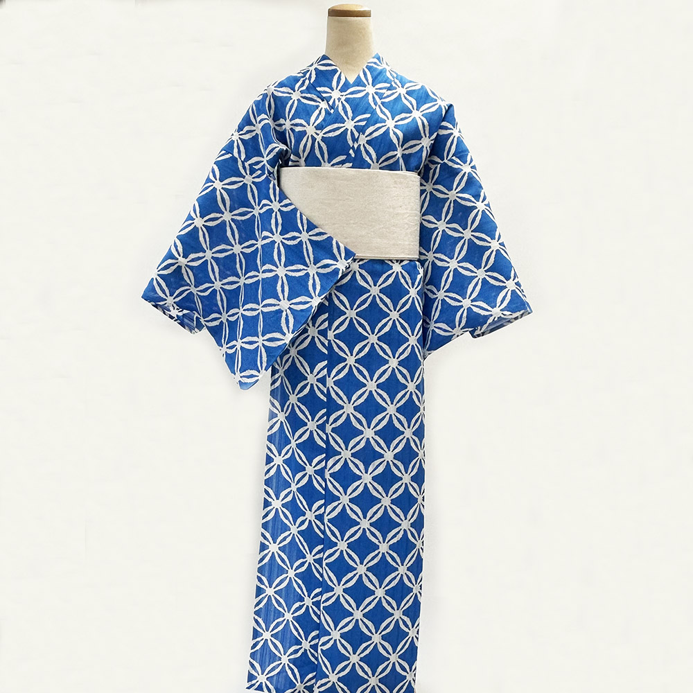 『アウトレットプレタ』かげろう地染　七宝（ブルー）