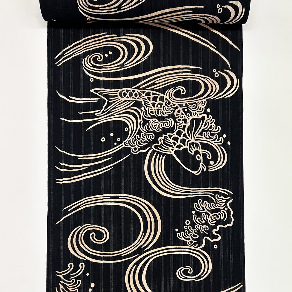 『かげろう地染ゆかた』荒磯